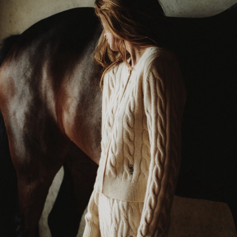 Sporty&Rich cashmere cardigan
